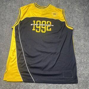 Vintage Y2k Fubu Athletic Streetwear Tank Shirt Men's Basketball Since 1992 XL
